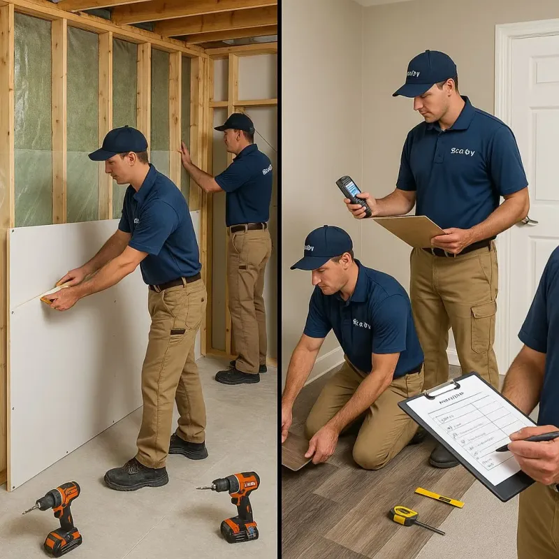 Repairs and Reconstruction process in Monticello, NY