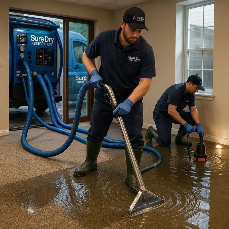 Water Extraction and Removal process in Monticello, NY